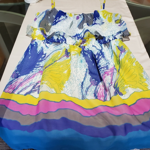 🏷Modern Floral Summer Dress - Picture 3 of 7